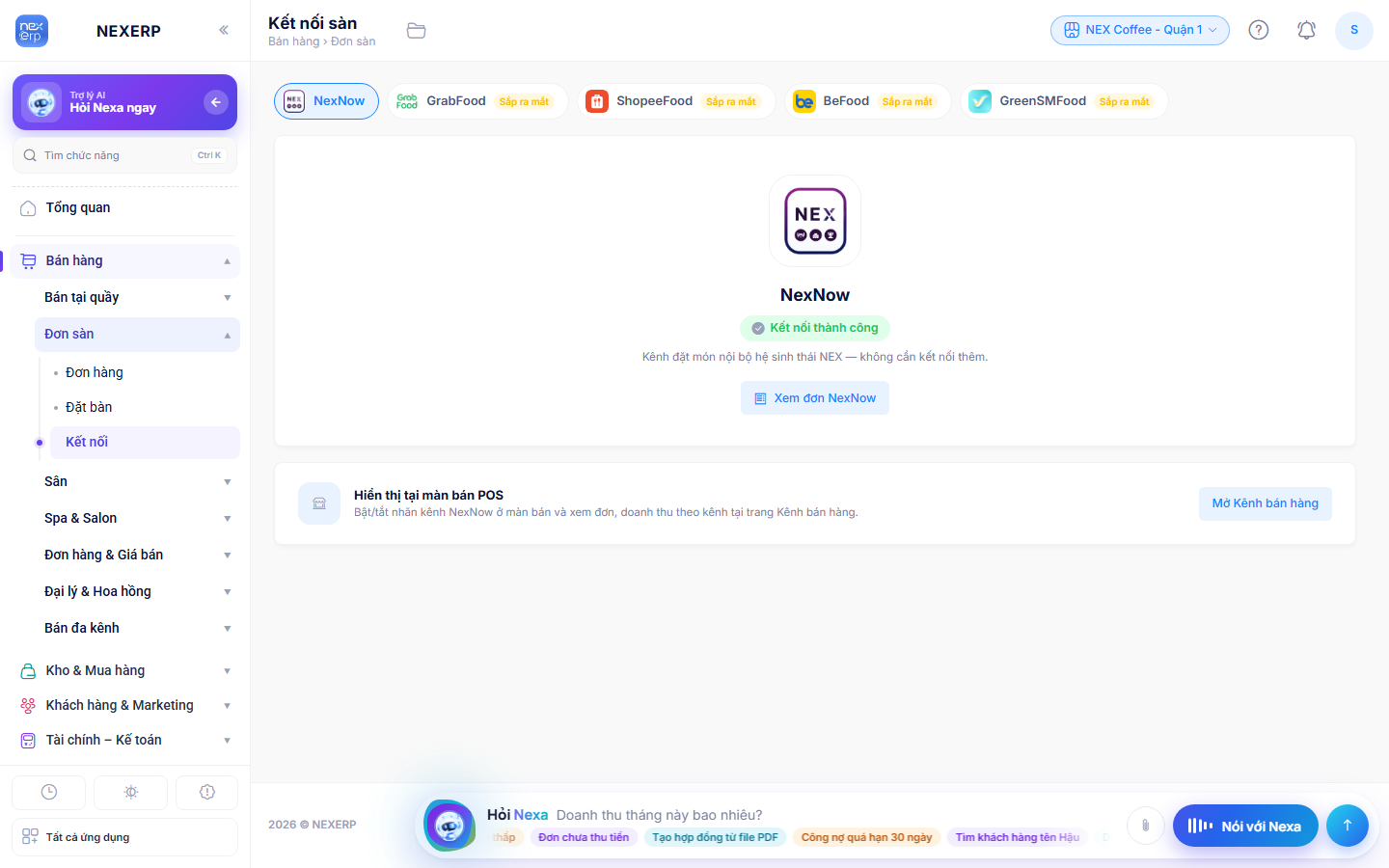 Kết nối NexNow